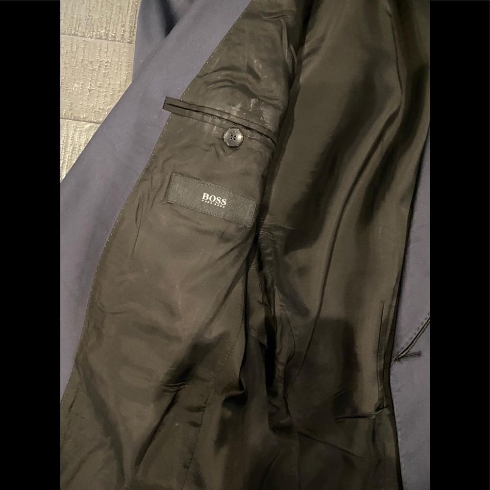 NWOT Hugo Boss Navy Blue Sports Jacket - Picture 3 of 4